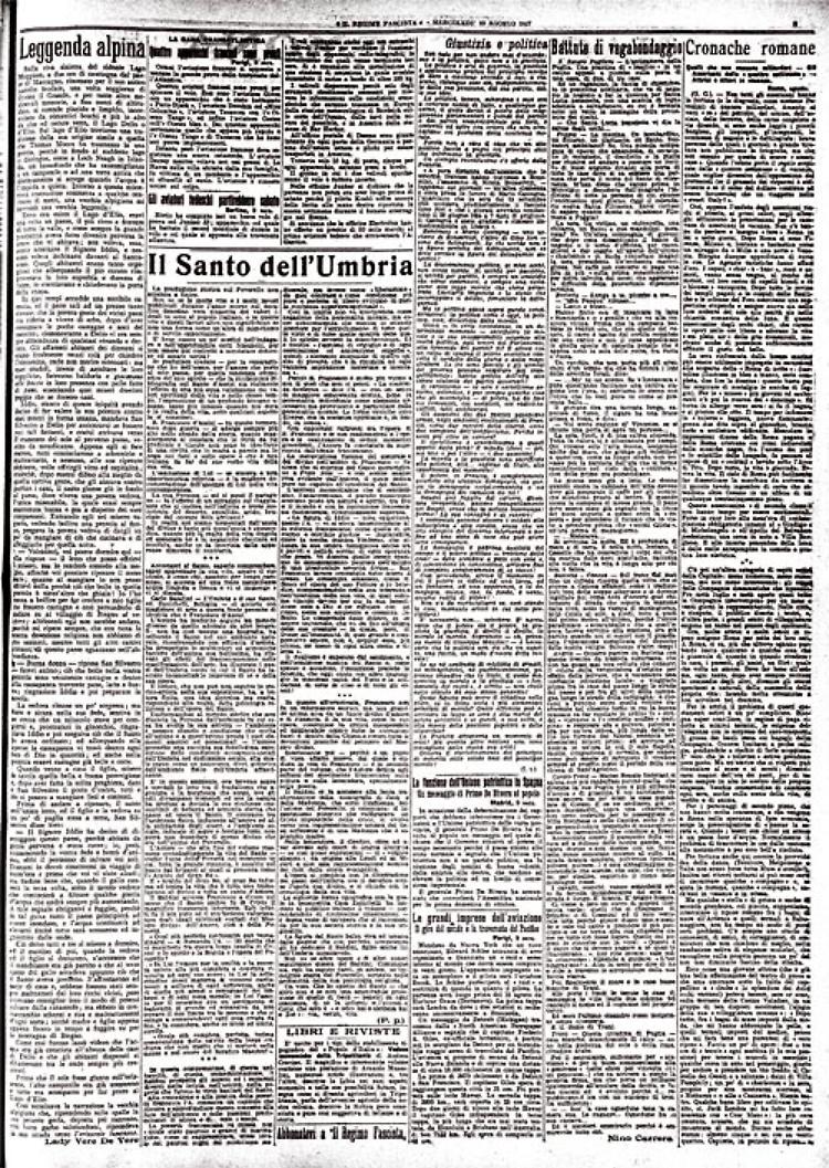 Fissata per domani, 11 agosto, l'esecuzione di Sacco e Vanzetti