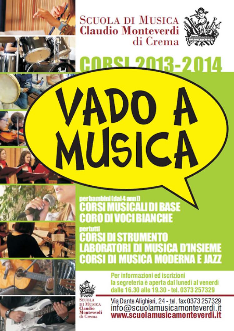 Crema. Dal 2 settembre le iscrizioni alla scuola di musica Monteverdi