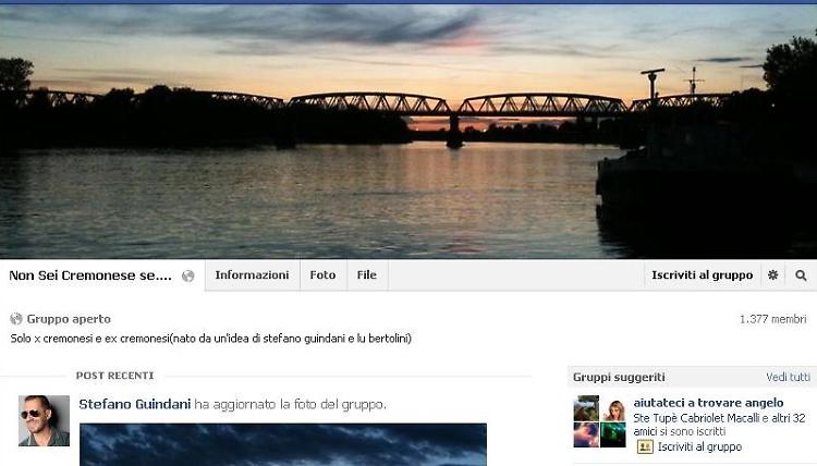 Cremona com'era e com'è...
La nostalgia corre su FB