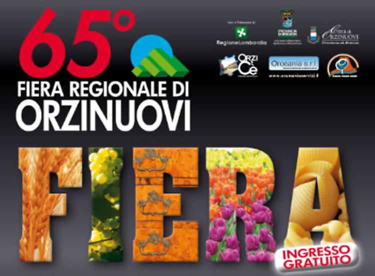 65esima Fiera Regionale di Orzinuovi dal 30 agosto al 2 settembre