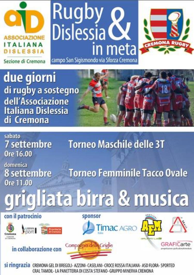 Rugby & Dislessia in meta