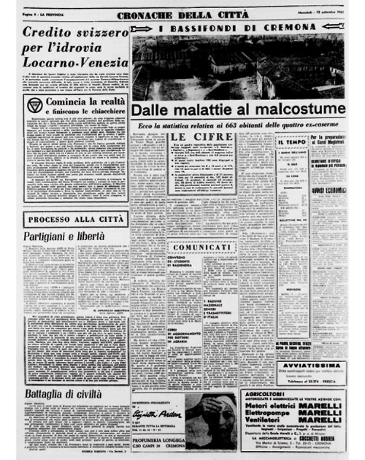 Cremona e i suoi bassifondi storici