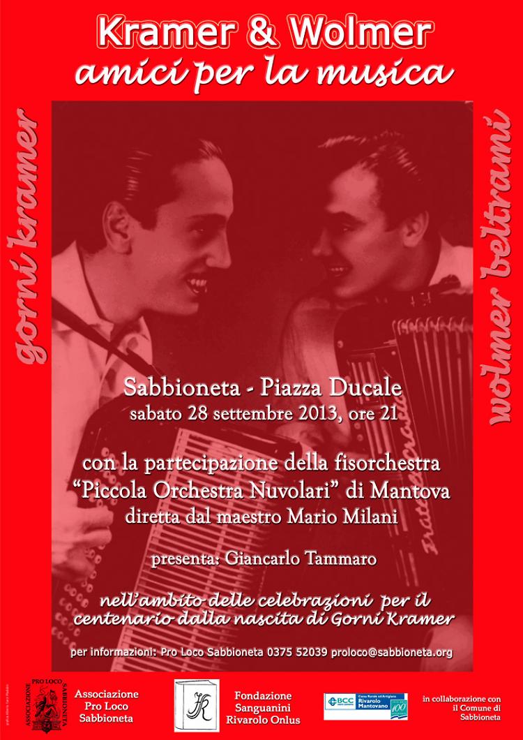 'Kramer & Wolmer amici per la musica'