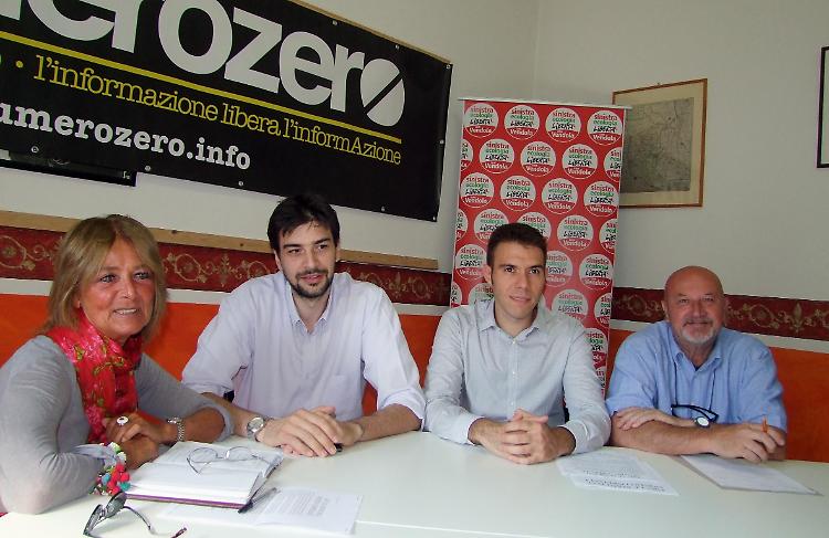 Anna Rozza, Emanuele Coti Zelati, Gabriele Piazzoni e Alvaro Dellera
