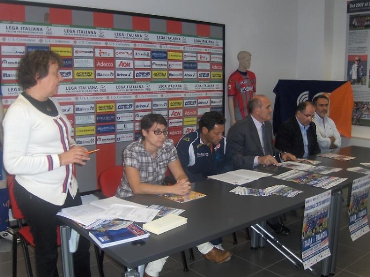 Italia - Francia amputati sabato alle 15 al Soldi
