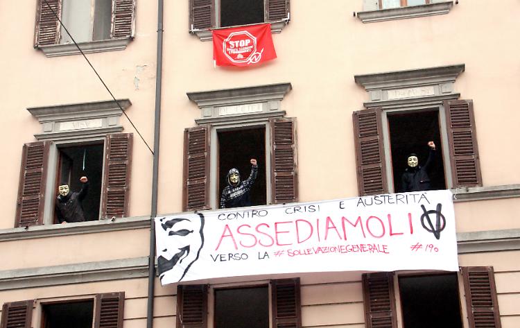 Comitato antisfratto, occupazione in via Platina