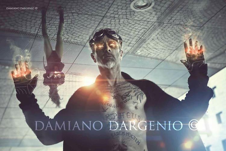 Giuseppe Boles, modello cyberpunk per Damiano Dargenio 