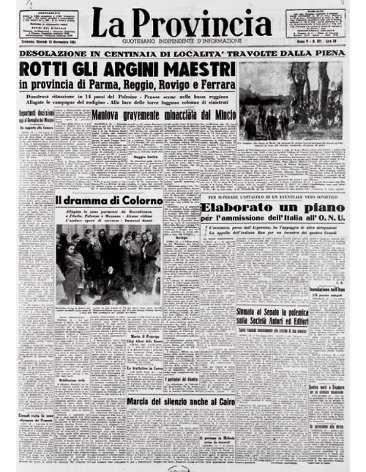 Trentasei ore di lotta contro la furia delle acque a Casalmaggiore