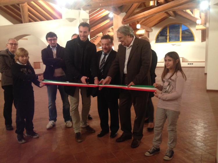 Taglio del nastro per la
mansarda dell'austroungarico