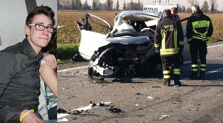 Carambola sulla Paullese, non ce l'ha fatta Andrea Tonelli