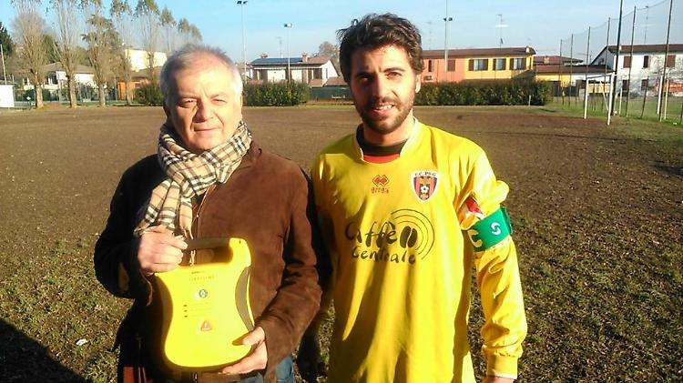 Psg, nuovo defibrillatore al campo sportivo 