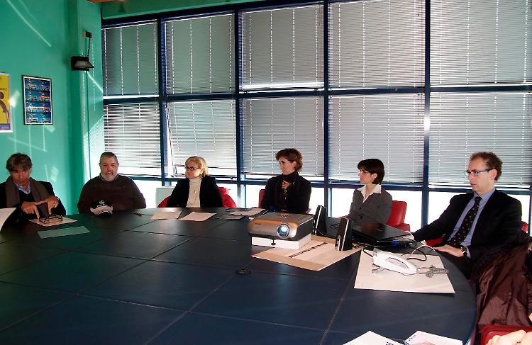 Filippo Moglia, Adelio Maffezzoni, Paola Orini, Simona Lacchinelli, Raffaella Bianchessi e Massimo Falanga