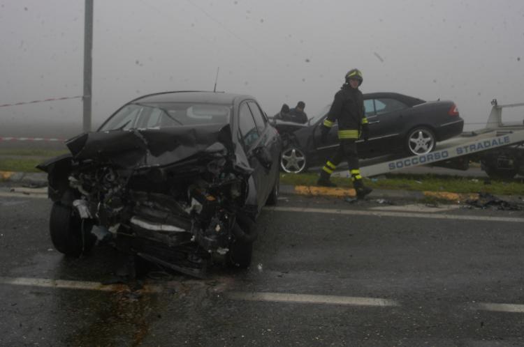 Schianto e paura
Due giovani feriti