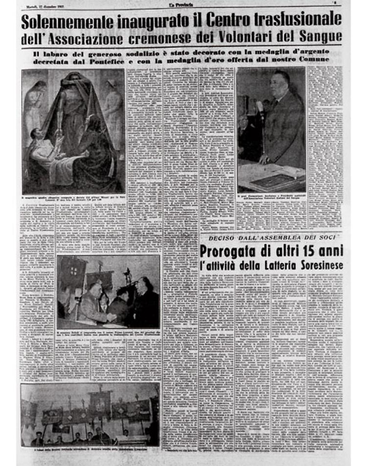Inaugurato il Centro trasfusionale Avis cremonese 