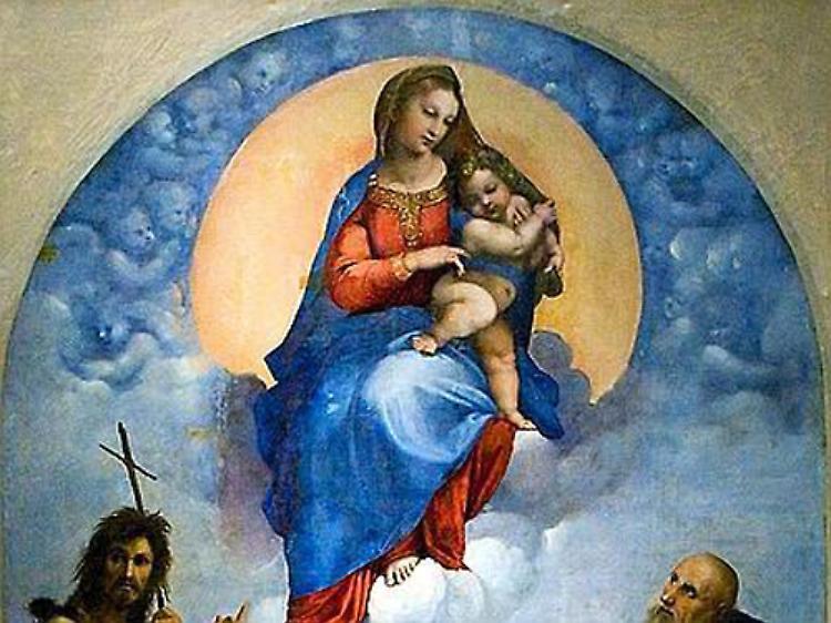 La Madonna di Foligno di Raffaello esposta a Milano Fino al 12 gennaio