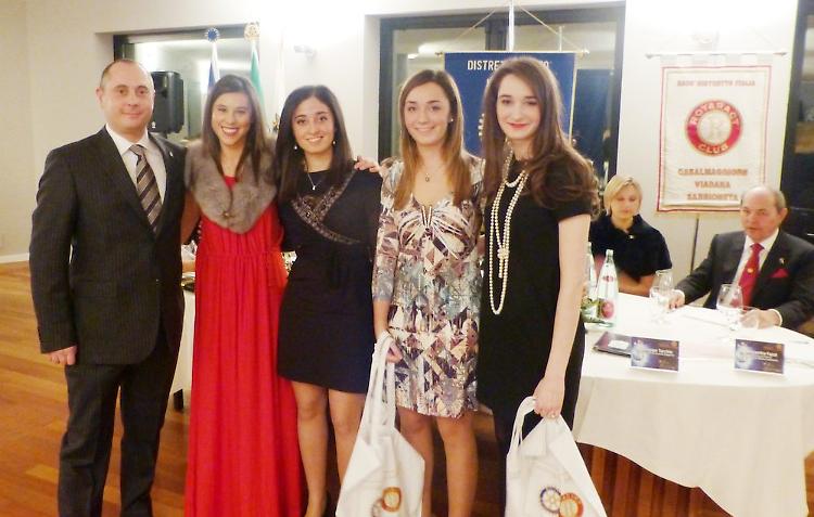 Il Rotary Club Casalmaggiore Viadana Sabbioneta accoglie Cristina Torricelli e Alessandro Fadda