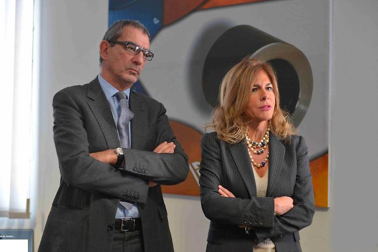 Antonio ed Emma Marcegaglia: auguri ai dipendenti casalesi