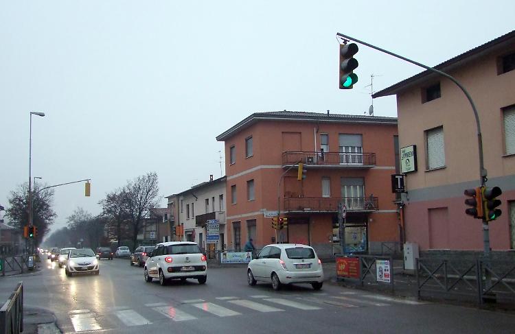 Via Indipendenza è tra le vie più trafficate di Crema