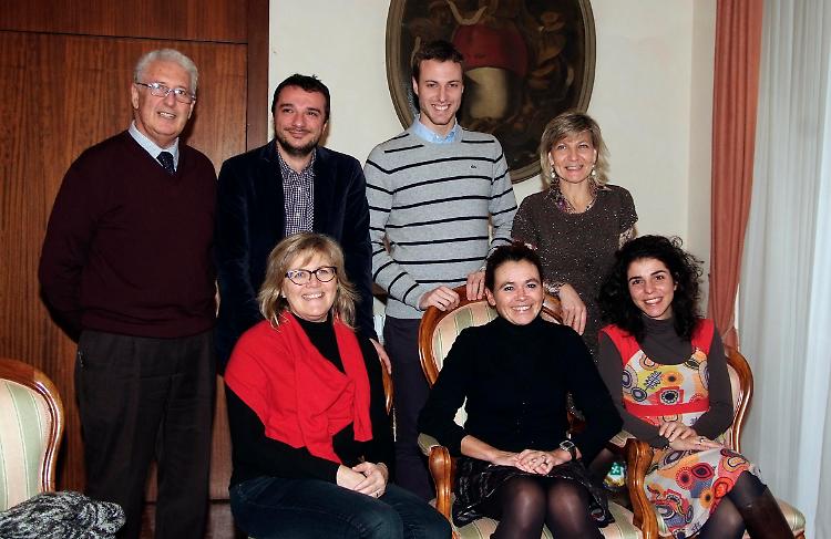 La giunta di Crema al completo per gli auguri di Natale