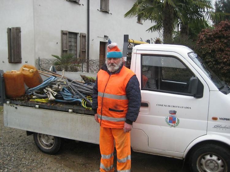 Ecco la discarica dei ladri di rame
