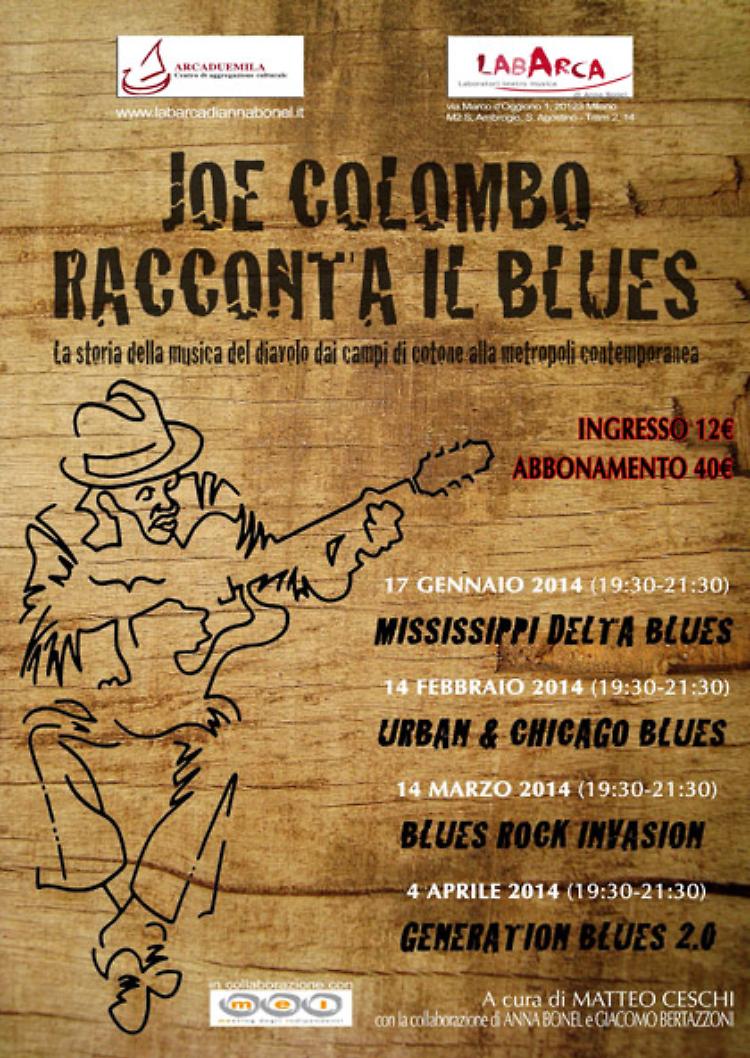 Il racconto del blues in 4 tappe mensili