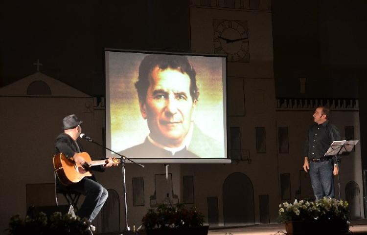 In duecento per lo show su San Giovanni Bosco