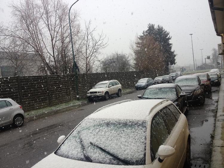 I primi fiocchi di neve