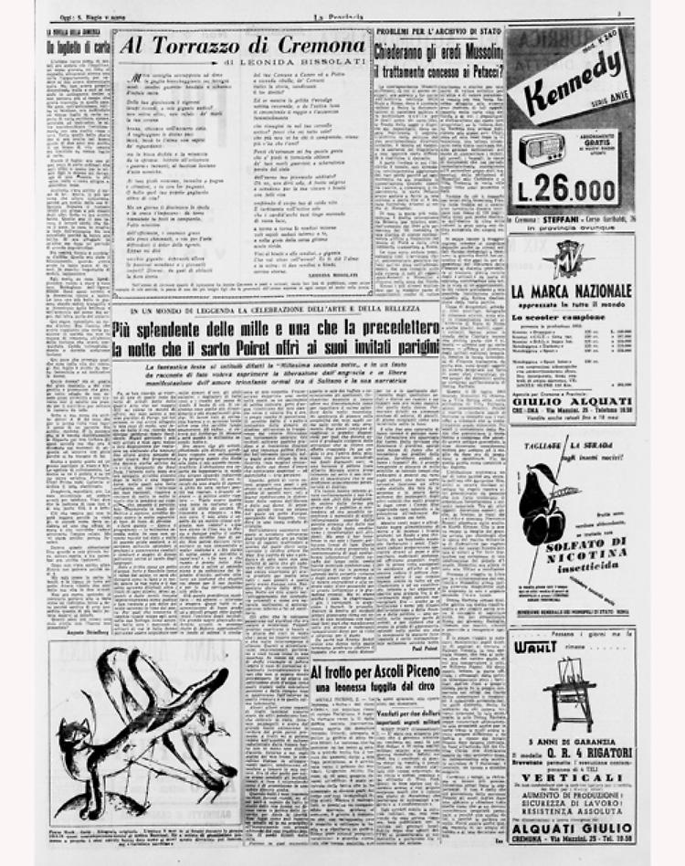 Per l'epistolario gli eredi di Mussolini avranno lo stesso trattamento dei Petacci