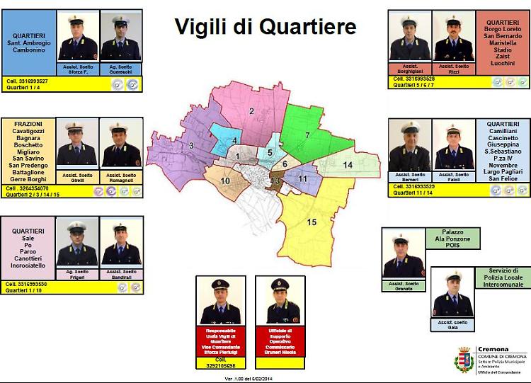 Ecco i vigili di quartiere: la mappa della sicurezza