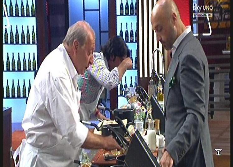 Napo tra anguilla e cucina francese avanza a MasterChef