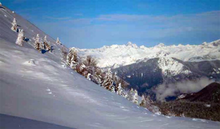 Una piacevole gita invernale in vetta al monte Guglielmo
