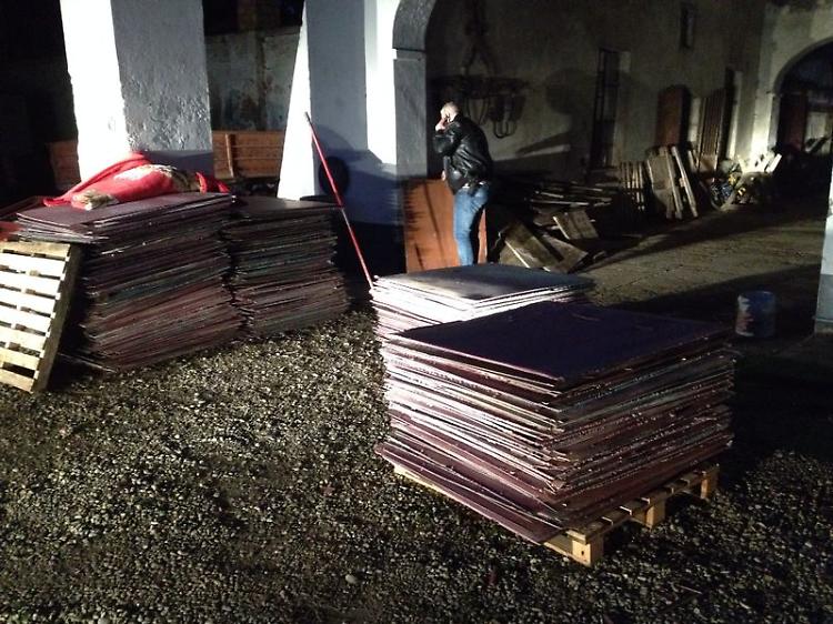 Rubato carico di rame
Denunciati sette romeni