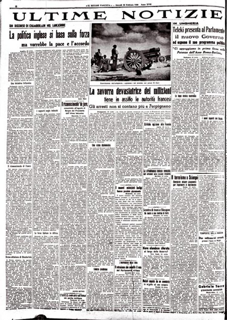 Si stringe l'asse Mussolini-Franco