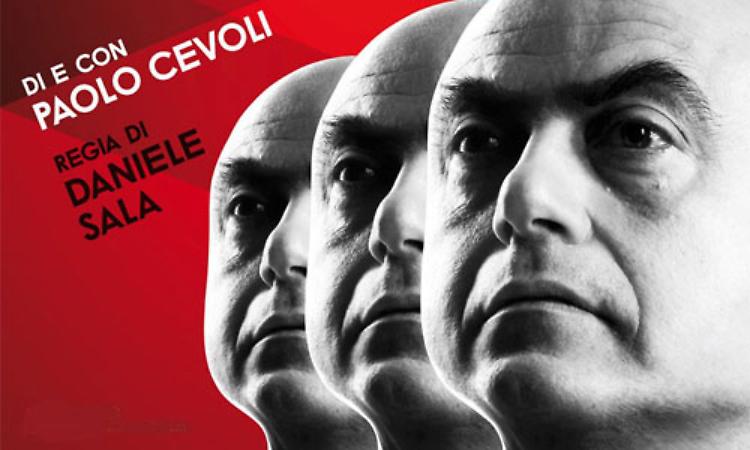 Paolo Cevoli giovedì a Viadana in "Il sosia di lui", parodia di Mussolini