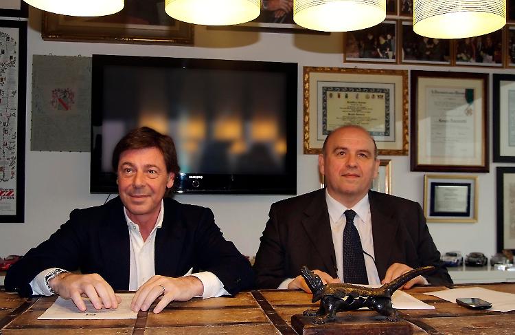 Renato Ancorotti e Simone Beretta, consiglieri comunali di Forza Italia