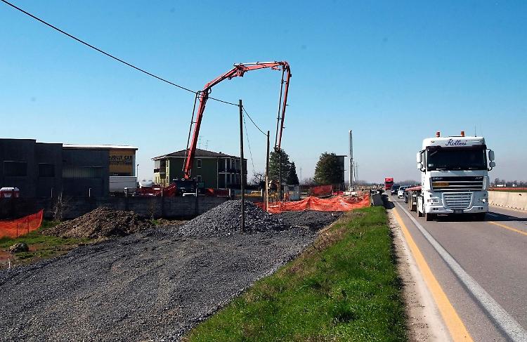 Il cantiere del secondo lotto del raddoppio tra Dovera e Spino d'Adda