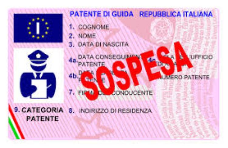 Ho sbagliato e ho perso la patente. Se sbaglia la burocrazia invece .....