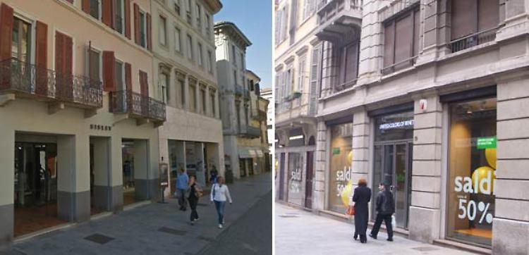 Chiude Benetton-Sisley 8 a casa, il centro muore