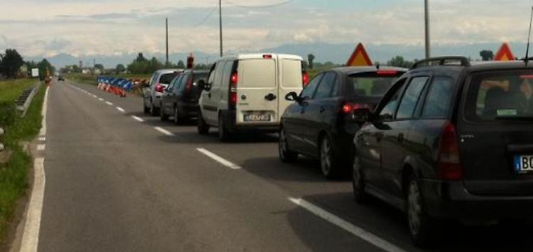 Quinzanese, asfalto sbriciolato