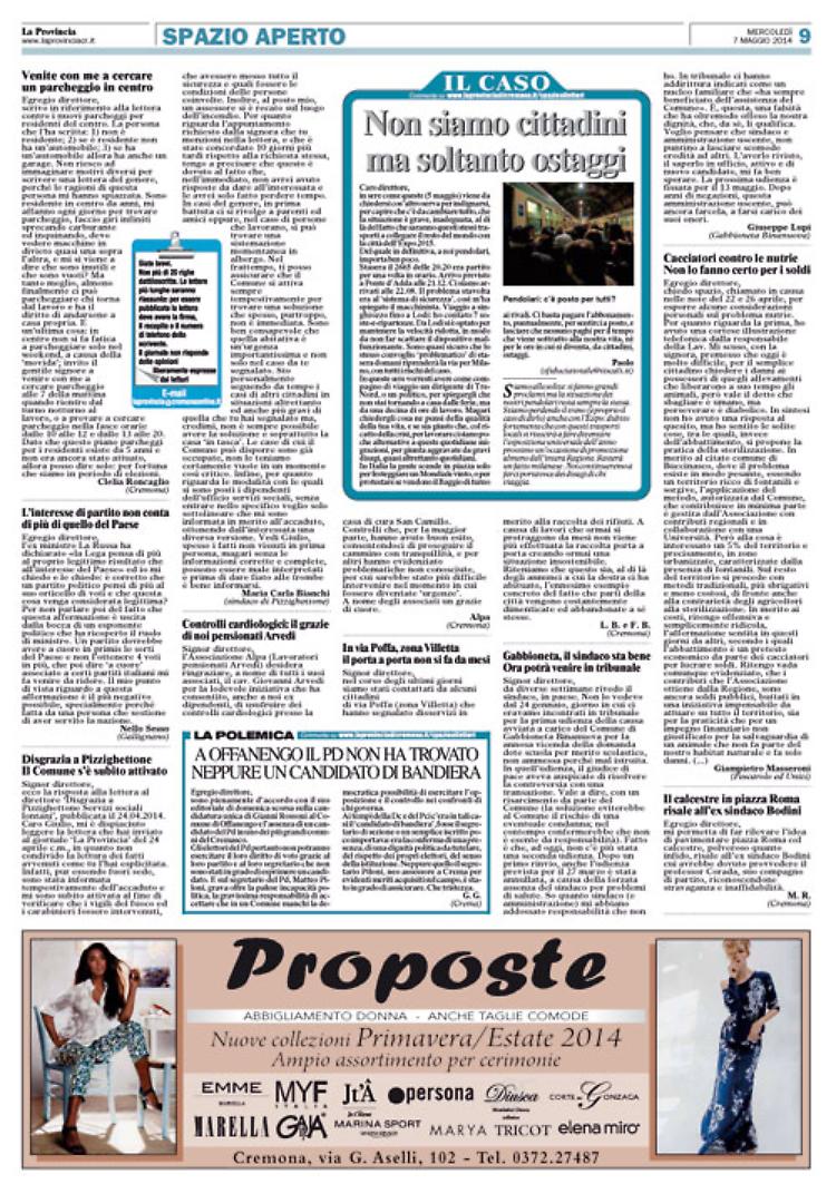 Lettere al giornale