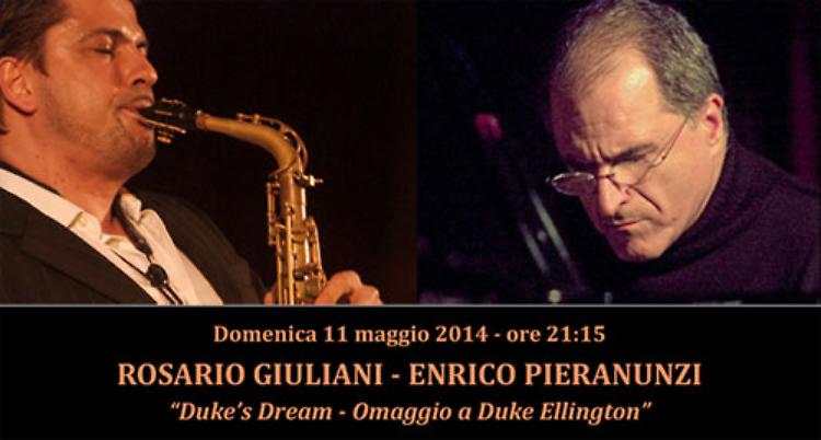 ''Omaggio a Duke Ellington'' con Rosario Giuliani e Enrico Pieranunzi Domenica