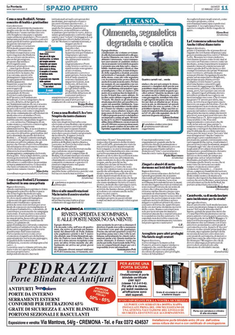 Lettere al giornale