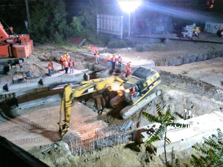 Sottopasso di via Persico, lavori a tempo di record