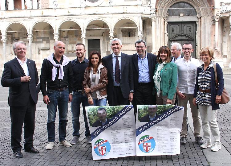 Casini in città a sostegno del candidato sindaco Foderaro