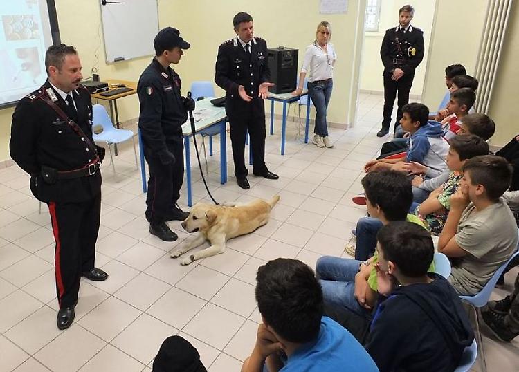 A scuola con Jocker, cane antidroga