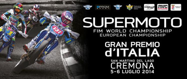Sul circuito cremonese di San Martino del Lago la prova italiana del Mondiale Supermoto  5 e 6 luglio