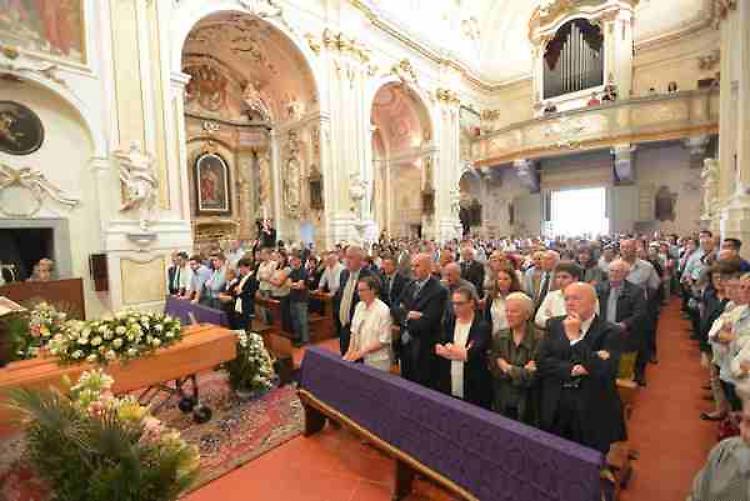 I funerali di Giovanna Pellizzoni