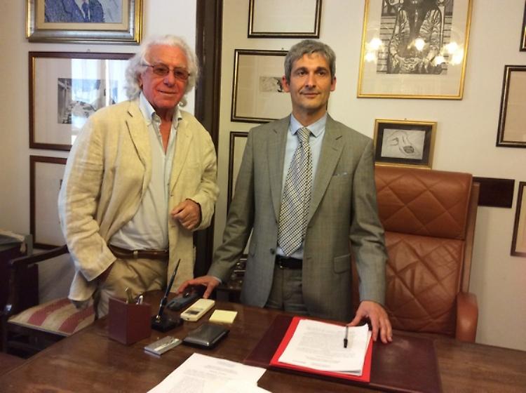 Mago Zurlì 'appare' in questura