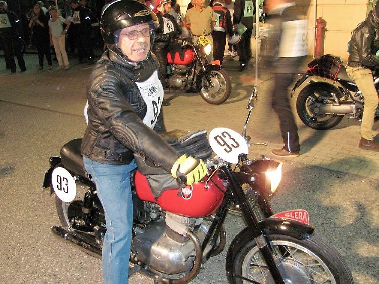 Moto storiche, incidente: Goldaniga in ospedale