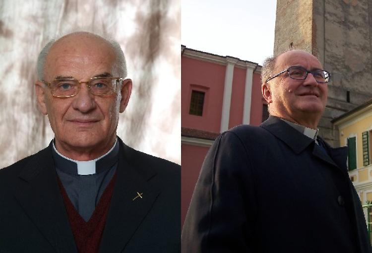 Monsignor Danini e don Morselli lasciano l'incarico